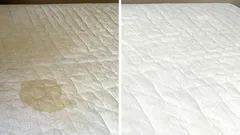 Wie man eine Matratze reinigt und Gerüche ohne übermäßige Feuchtigkeit beseitigt